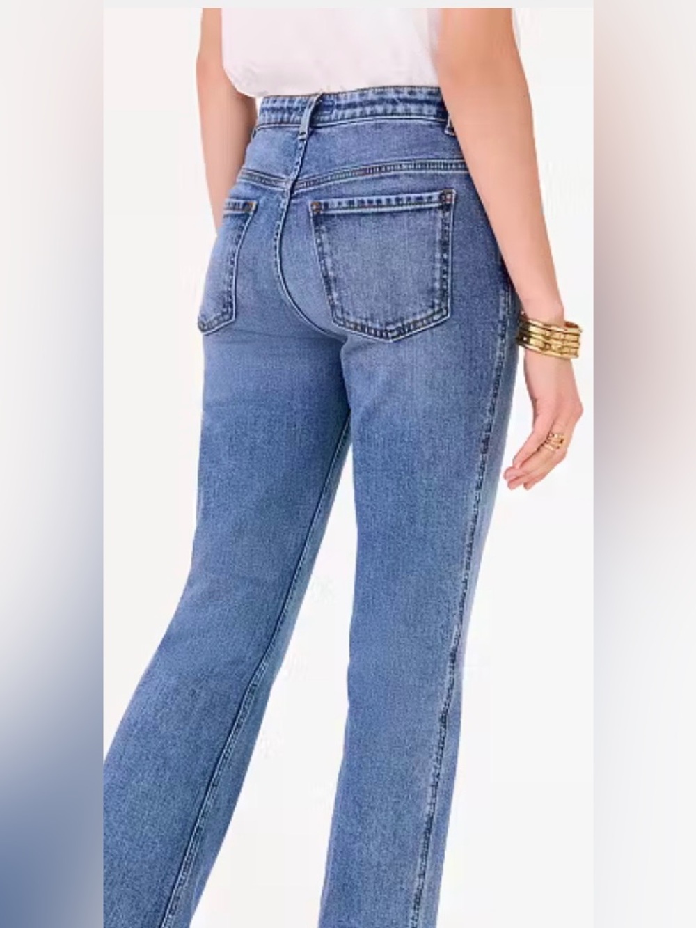 Kate Spade Kick Flare Jeans. Size 30. NWT - Picture 4 of 6